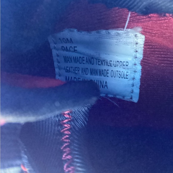 GBX Pace Casual Fashion & Athletic Mesh Running Sneakers for Men Black/Red 10 - Picture 5 of 5